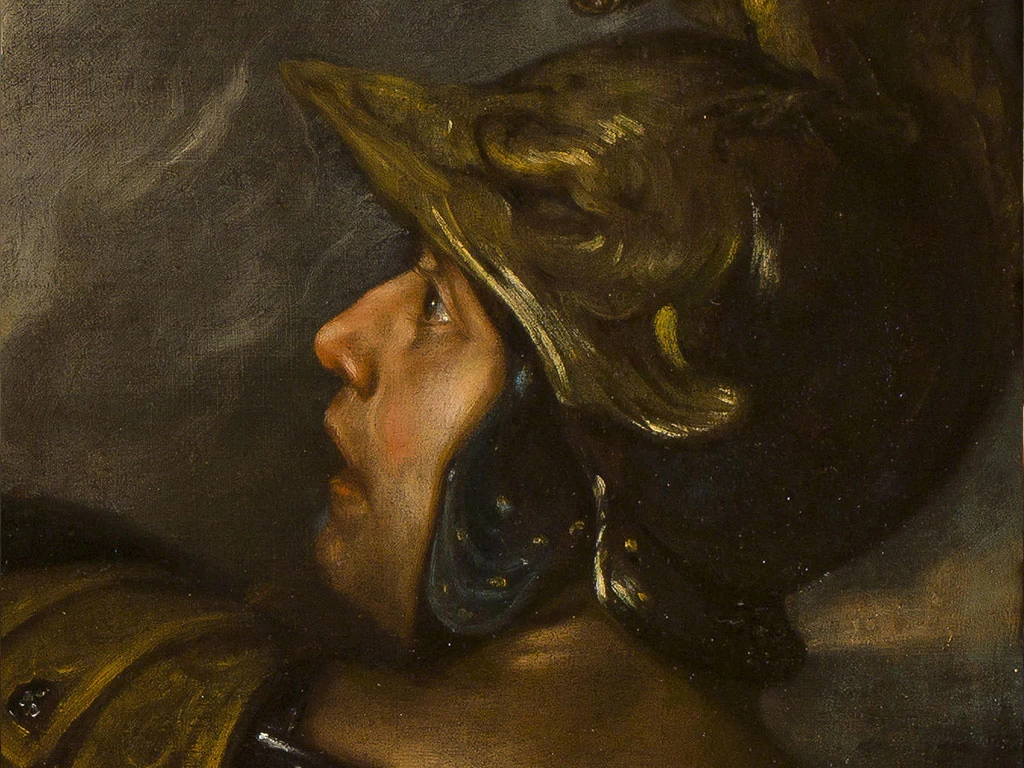 Venere, Marte e Cupido - dettaglio